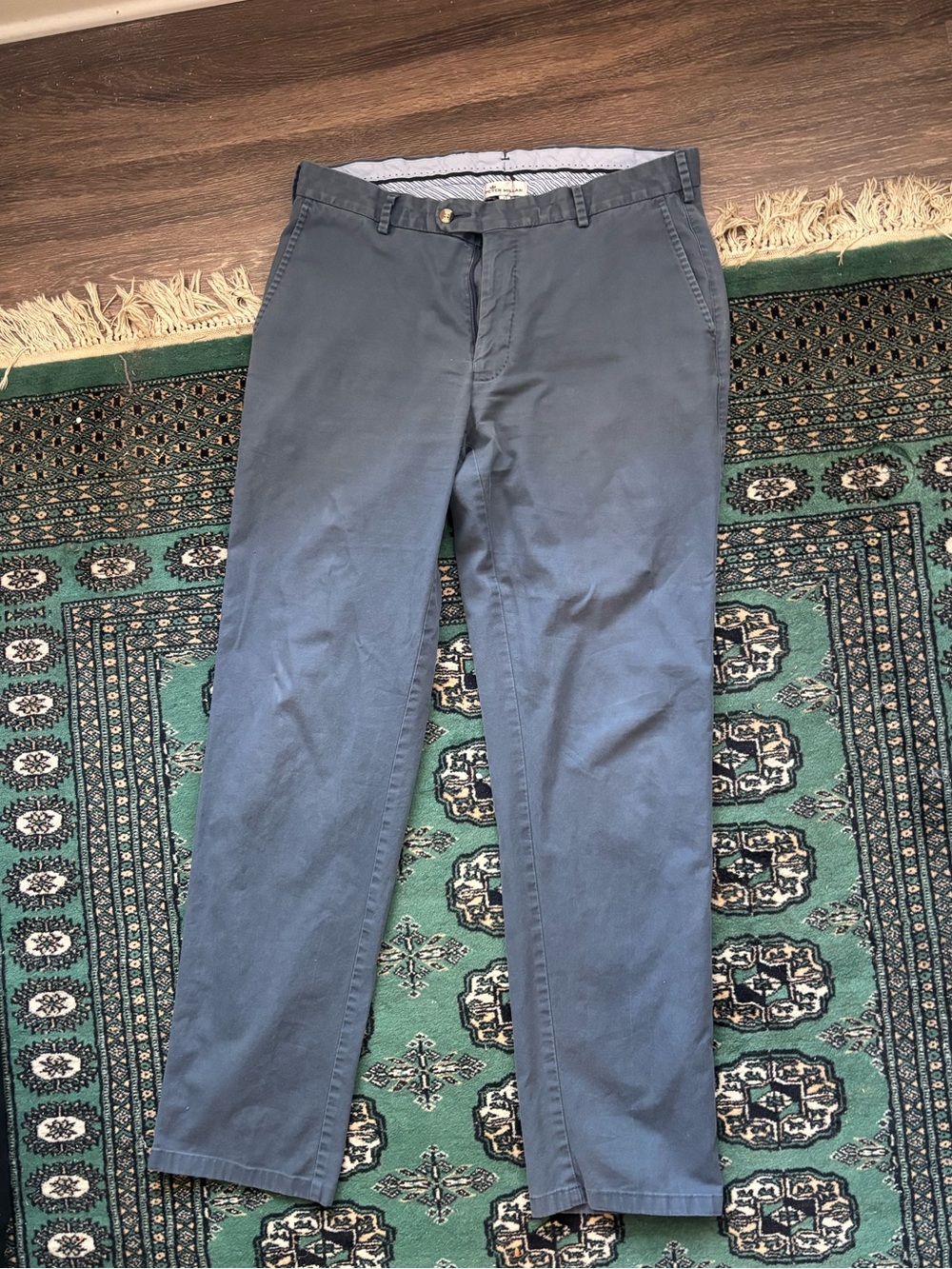 Peter Millar Slate Blue Men's Chinos 33/30